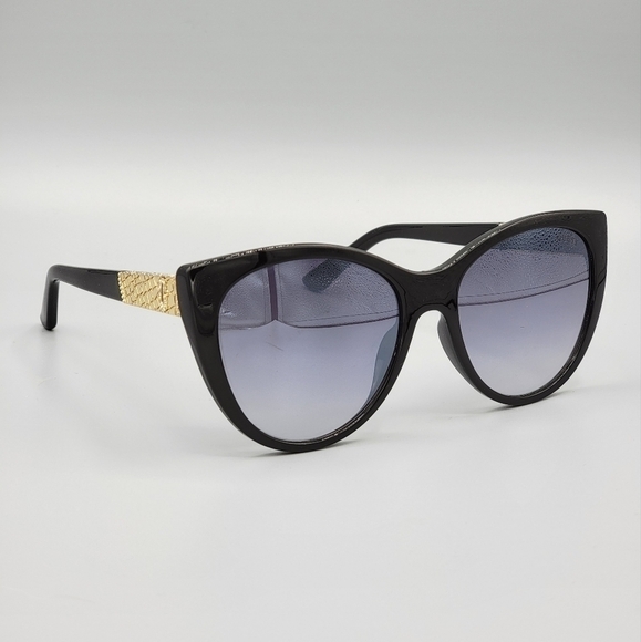 Guess 6069 Cat-Eye Black Sunglasses - Picture 9 of 15